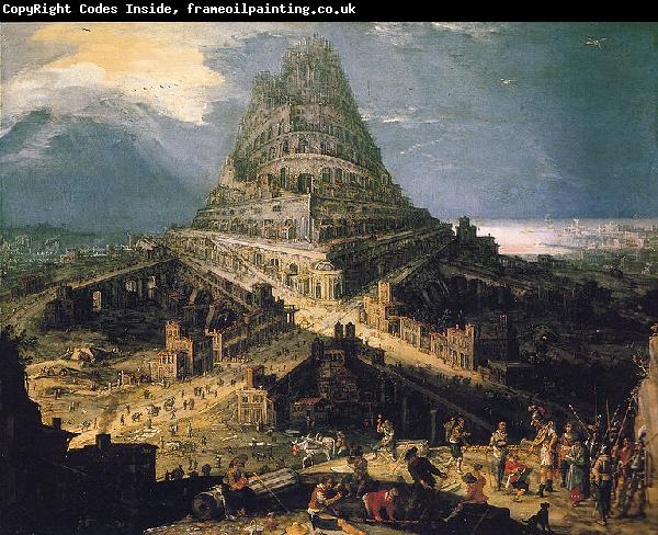 Johann Peter Hasenclever The Construction of the Tower of Babel